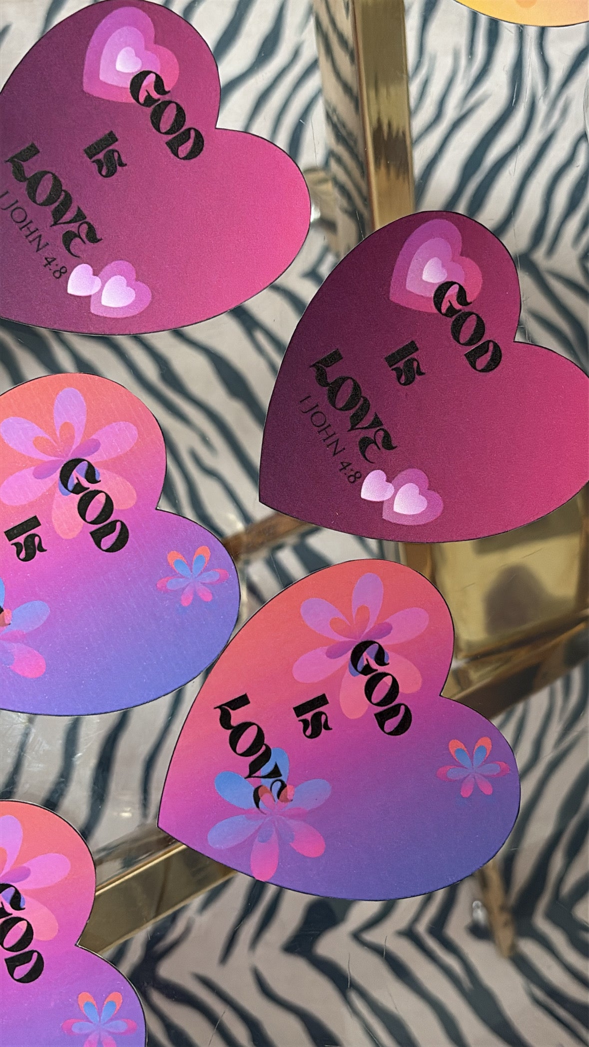 God is Love stickers
